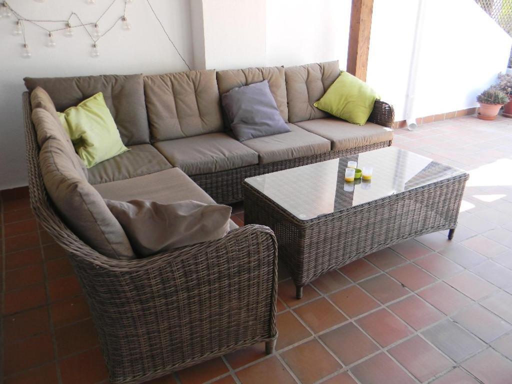 Bonito Apartamento Con Inmensa Terraza Y Piscina 阿尔啼 外观 照片